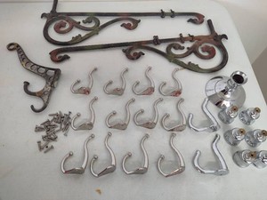 Hooks, Candlestick Parts & Misc Metals