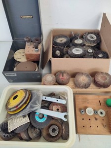 Wire Wheel Brushes, Dremel Tools, Etc