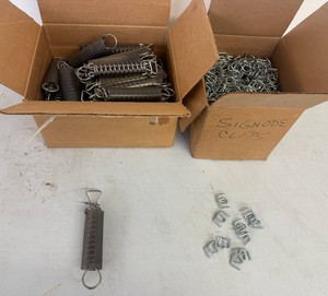Swimming Pool Safety Cover Springs and Wire Strapping Buckles