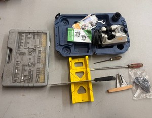Drill Doctor Drill Bit Sharpener, Saw and Miter Box and More