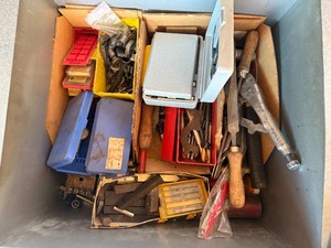 Box of Assorted Tools