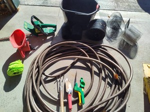 Lot of OutdoorGardening Tools