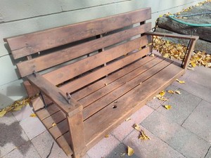 Wooden Outdoor Swing