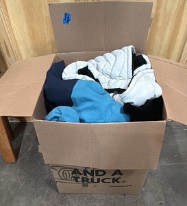 Large box of jackets