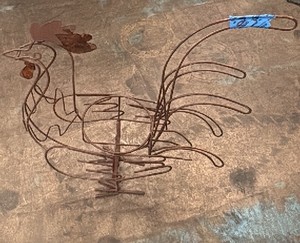 Cast iron chicken