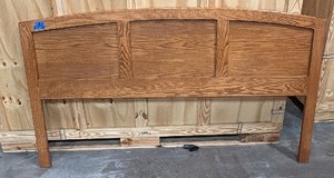 Wooden headboard
