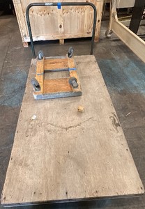 Flat push cart and 4 wheel dolly