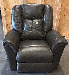 LAZBoy brown leather reclining chair