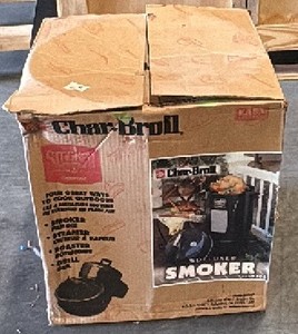 Charbroil deluxe smoker