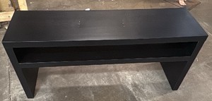Black-brown IKEA LACK Console Table