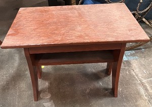 Small wooden stool