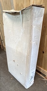 Adirondack chair in long white box