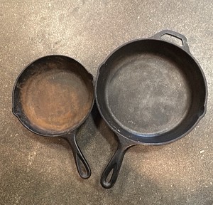 Cast iron skillets