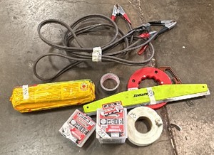 Assortment of garage items