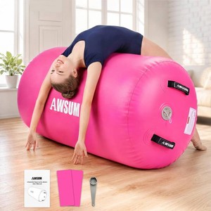 AWSUM Gymnastics Barrel, Air Roller for Back Handspring and Walkover