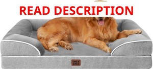 EHEYCIGA Orthopedic Extra Large Dog Bed, Waterproof Washable XL Pet Bed 44