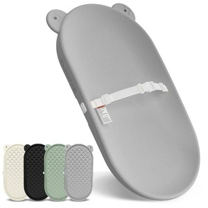 Baby Changing Pad, EVA Waterproof Non-Slip Portable Mat, Grey