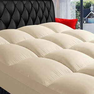 COONP Queen Mattress Topper, Extra Thick Pillow Top Mattress Pad Cover