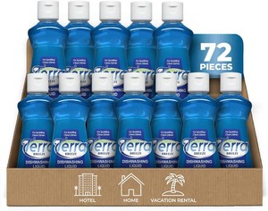 72-Count 3.5 oz Travel Size Dish Soap, Bulk Hotel Amenities