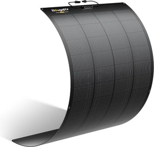 $280 BougeRV Upgrade Arch 200W N-Type Flexible Solar Panel 16BB Mono