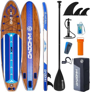 $160 Inflatable Stand Up Paddle Board 11   33   6, Yoga Board with Durable SUP Accessories for Adults & Youth, Versatile Paddle Board