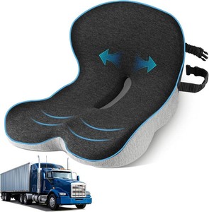 Seat Cushion, Memory Foam Truck Driver & Office Chair Cushion