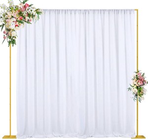 Wokceer 10x10FT Backdrop Stand Heavy Duty Pipe and Drape Kit Adjustable