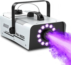 $120 Fog Machine Outdoor Halloween, 1500W 20000CFM Smoke Machine with LED Lights