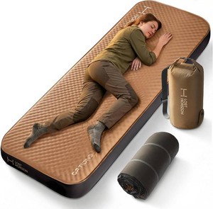 $130 Lost Horizon Option3 Self-Inflating Foam Camping Mattress, Single, 4.5