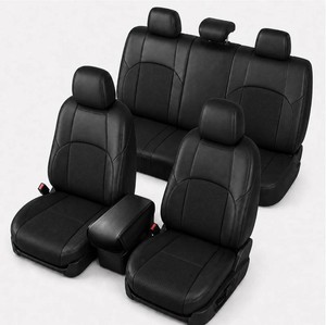 $160 Trumgeta Full Coverage Seat Covers Fit for Toyota Tacoma Double Cab 2024
