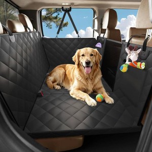 XL Back Seat Extender for Dogs, Hard Bottom Truck Seat Cover