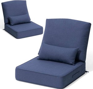 $130 Crestlive Outdoor Deep Seat Cushion Set of 2, with Pillow, 24x24x5.5