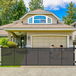$160 250 Extra Wide Baby Gate Retractable Dog Gate for DeckGaragePatioYard