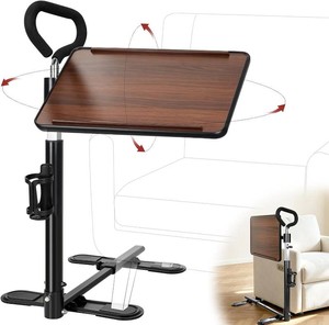$160 Tiltable Swivel Table for Recliner,180 Rotatable Recliner Table