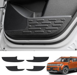 Car Door Anti Kick Pads for 2024-2026 Hyundai Santa Fe Accessories