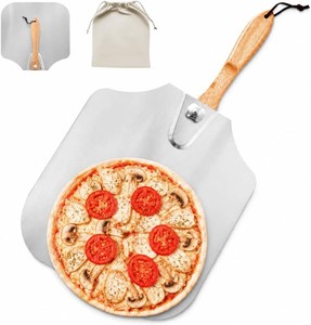 Colenza Pizza Peel 16 Inch Wide, Non-perforated, Aluminum 16 Wx18 L Approx
