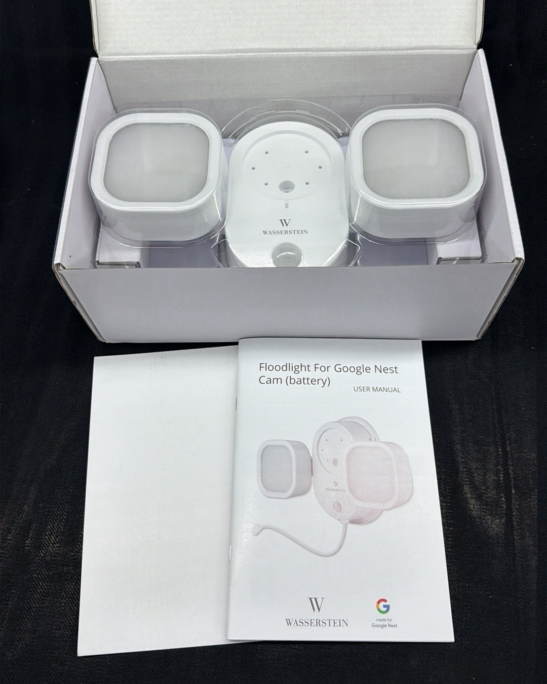 Brand New - Wasserstein Brand three in one floodlight charger and mount