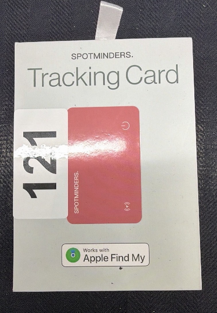 Brand New - SpotMinders Tracking Card works with apple find my