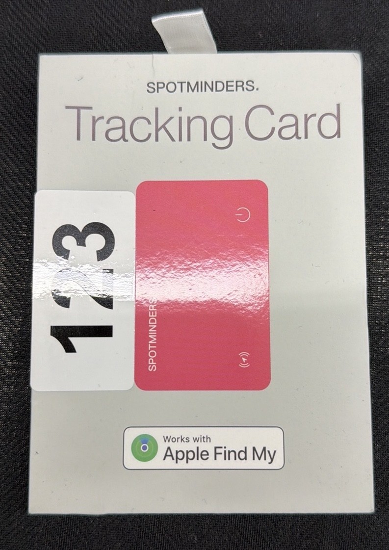 Brand New - SpotMinders, Tracking Card works with apple find my