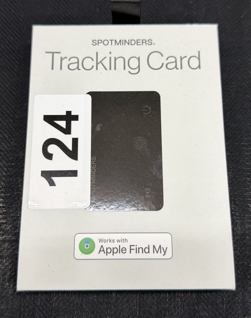 Brand New - SpotMinders, Tracking Card works with apple find my