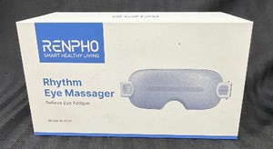 New RENPHO Rhythm Eye Massager R-G001, Heated Eye Massage Mask, Relieves Eye Fatigue, Boxed