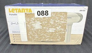 New Letanta AN-03 Portable Handheld Garment Steamer, Wrinkle Remover for Clothes, Boxed