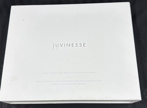 New Juvinesse Electro Stimulation Facial Rejuvenation Treatment Kit, At-Home Anti-Aging Skincare Device, Boxed