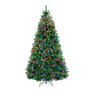 New - Artificial Christmas Tree with Viral Twinkling Lights, PreLit Holiday Pine 72 Tall