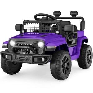 New - 6V Kids Ride-On Truck Car w Parent Remote Control, 4-Wheel Suspension