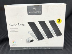 New Wasserstein Solar Panel 3 Pack for Google Nest Cam OutdoorIndoor Battery
