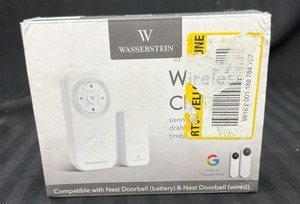 New Wasserstein Wireless Chime for Google Nest Doorbell (Battery & Wired)