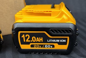 New 2 Pack 12.0Ah 20V60V Lithium Ion Batteries Compatible with DeWalt DCB609