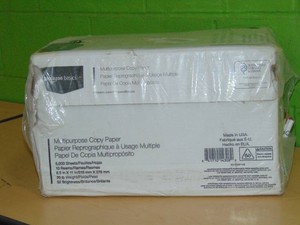 Multipurpose Copy Printer Paper, 20 lb, 8.5 x 11 Inches, 10 Reams