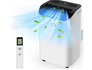 12000 BTU Portable Air Conditioners with Remote Control, 3-in-1
